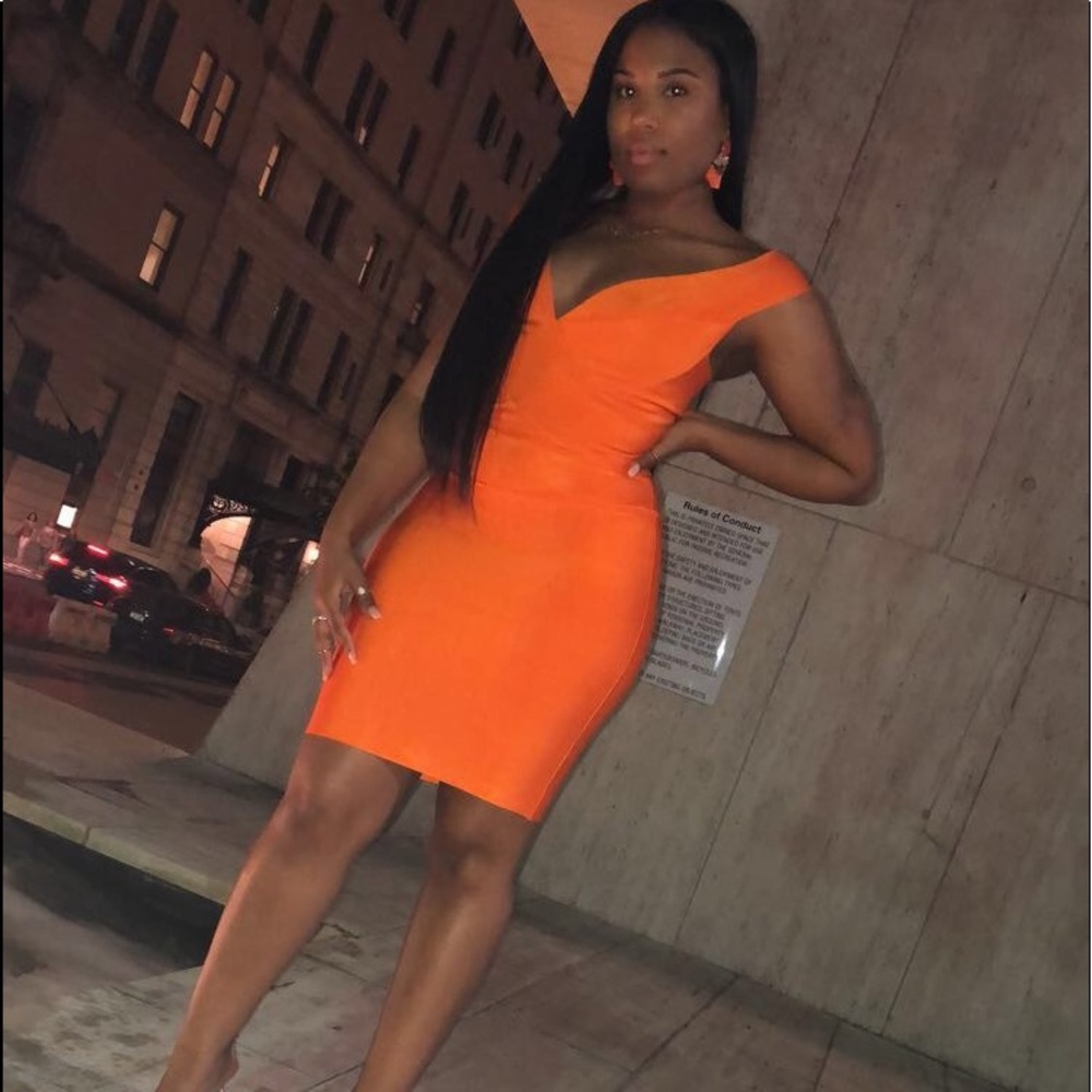 House Of CB Ginevra Cross Front Bandage Dress